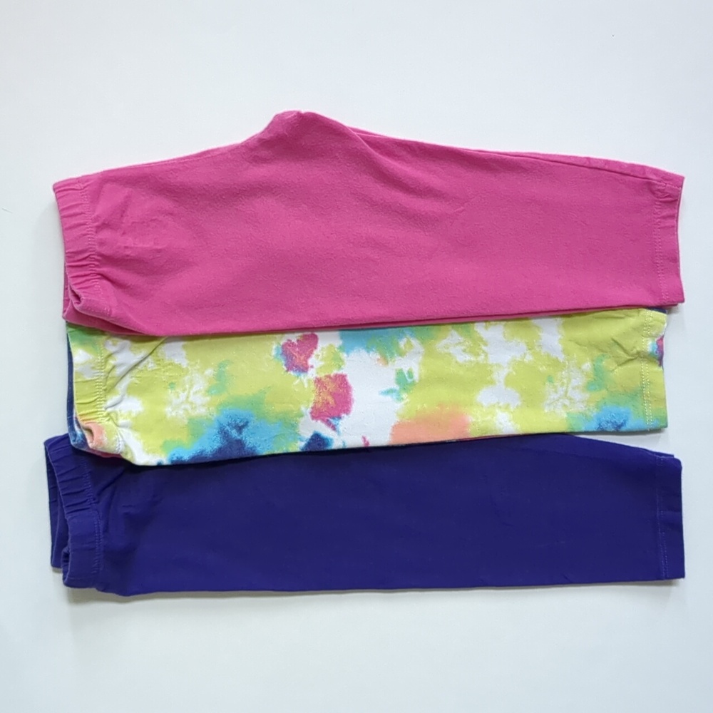 Girls Set of 3 Capri Leggings (Size 5/6)